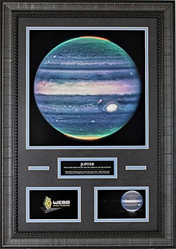 Юпитер - Космически телескоп Джеймс Уэбба - Снимка В рамка