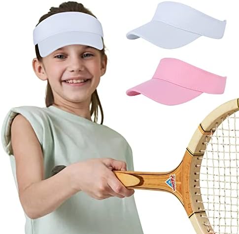 Century Star UPF 50 + Детска Солнцезащитная Шапка с Козирка, Регулируем Тенис Шапка с Висока Опашка За Момичета, Спортна