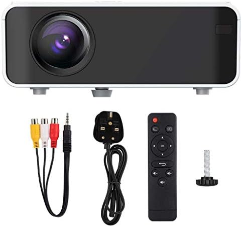 Проектор GPPZM Пълен видео проектор, Съвместим С Домашни Външния Проектор, Преносим видео проектор за Домашно Кино