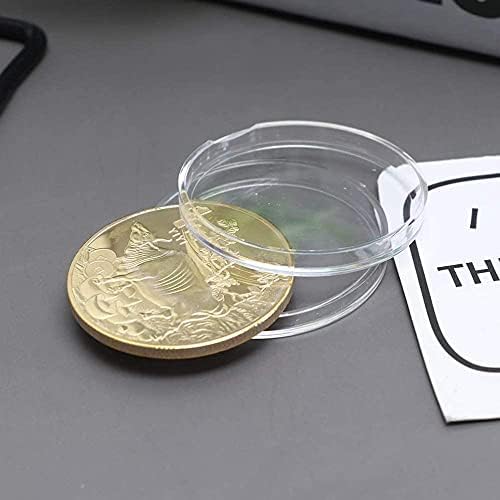 Зодиакални Годината на Бика Ada Криптовалюта Възпоменателна Монета 100 Милиона Честит Подарък са подбрани Монета с Пластмасова