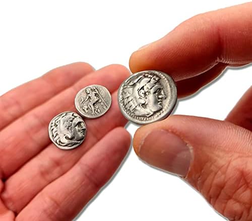 1 Древногръцки Сребърна драхма - монета на Александър Велики 356-323 пр. хр