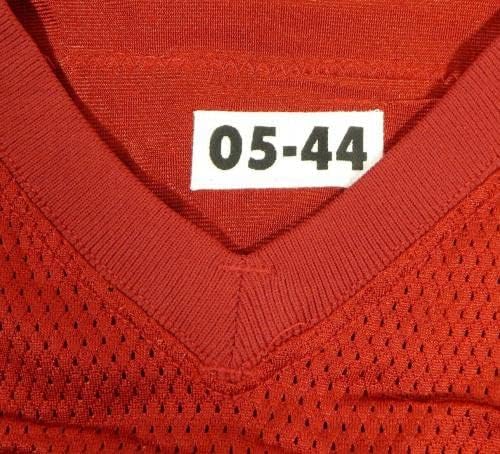 2005 San Francisco 49ers Джон Энгельбергер 95, Издаден в червената фланелка 44 DP23849 - Използваните в играта тениски MLB
