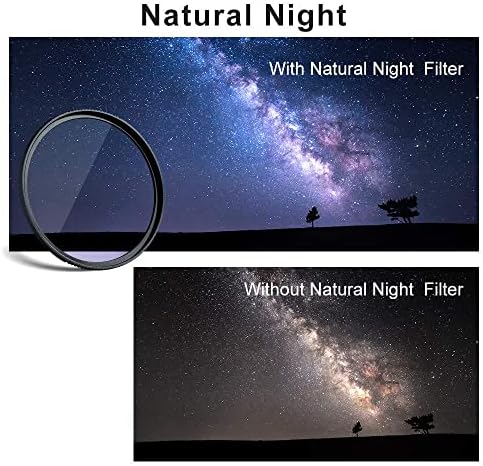 Оптично Стъкло Нощен Филтър CSYANXING Широкоъгълен Обектив Nano с Многослойно Покритие за Canon за Nikon DSLR