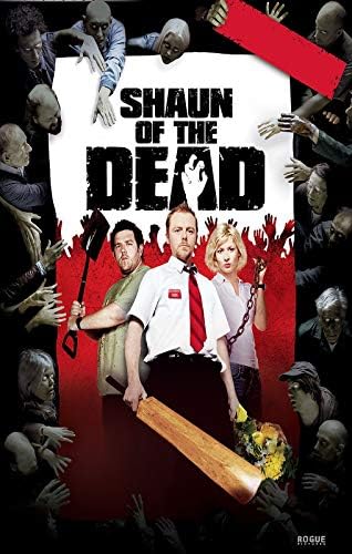 73074 Шон от Мъртвите е Филм на Ужасите на Зомби Комедия Декор на Стената 36x24 Печат на Плакат