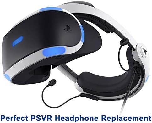 Стерео слушалки ALIENERGY, сменяеми втулки за слушалки Playstation VR PSVR (версия 2, CUH-ZVR2) на PS4/PS5