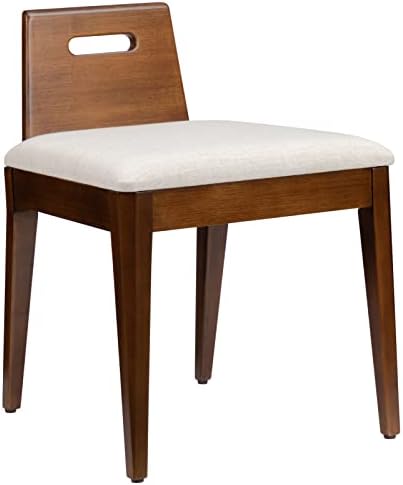 Стол за дневна LUSUOWLZ с облегалка, Дървен шезлонг Без Подлакътници, Голям стол за Шкафа, Ретро стол с облегалка, маса за Хранене, стол