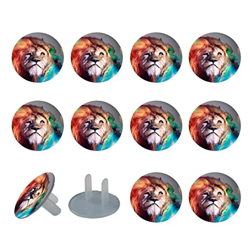 Цветни капачки за ключове от Art Lion 24 Бр. В опаковка - Защитни капачки за контакти, за деца – Здрави и устойчиви – Лесно да защитават