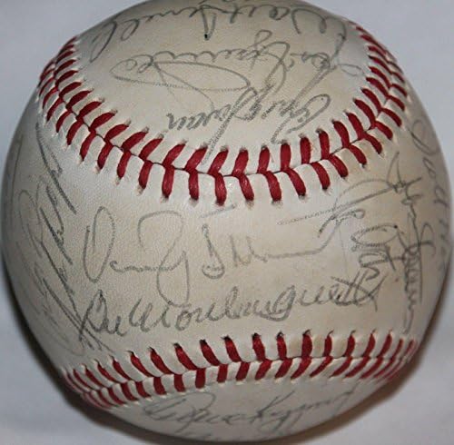 Подписано на бейзболния отбор ню Йорк Метс 1983 г. Jsa 25 Sigs Ягода Seaver + Бейзболни топки с автографи