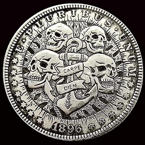 Скитникът Монети Долар Морган САЩ Чуждестранна Копие на Възпоменателна Монета 24