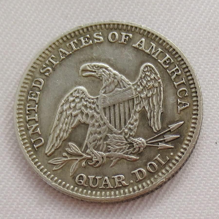 25 на Сто Флаг на САЩ 1840 Г., сребърно покритие Копие на Възпоменателни монети