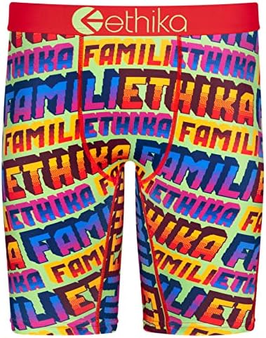 Мъжки къси панталони-боксерки Ethika от Щапелни материал | Ретро-Флоу