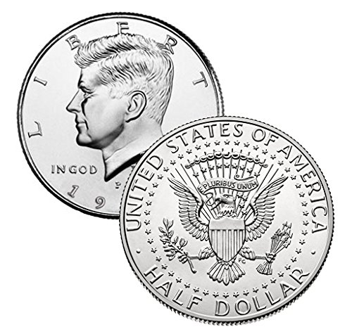 1977 P, D Набор от монети Кенеди в полдоллара 2, Без да се прибягва