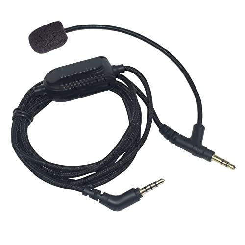 Преносимото Кабел кабел Sqrgreat A40 с Вграден микрофон Регулирате силата на звука, Изключване на звука за гейминг слушалки