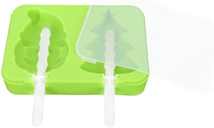 YARNOW Лед Сапун Празнична Пръчка Дърво на Дядо Тава с Чайник Моделиране Зелен Домашно Желе Направи си сам с Плесени Калъпи За Popsicle