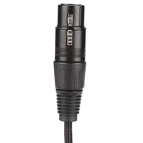 Преходен кабел USB C-XLR, нисък шум кабел за микрофон XLR-C USB, Поддръжка на микрофонного кабел HiFi Plug and Play Type C за