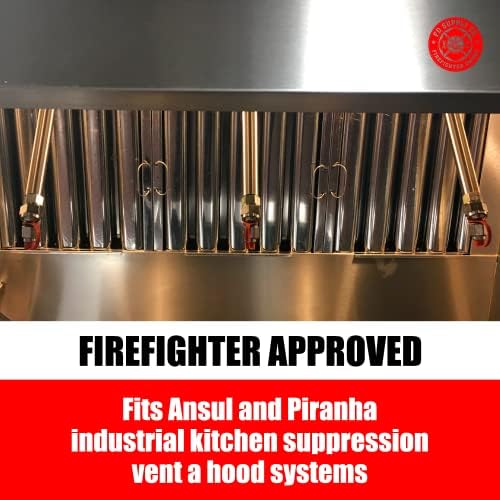 Гумени формовъчни капачки за промишлени кухненски изпускателната системи Ansul R102 и Piranha – Накрайник за пръскачка – Комплект