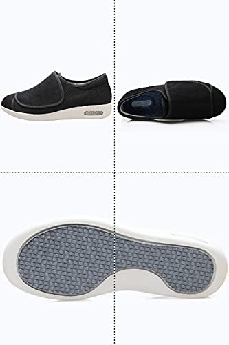 Дамски широка обувки strywoik - Регулируема ширина на разходка, Удобни Дамски обувки за диабетици при Диабетическом отеке, Подошвенном