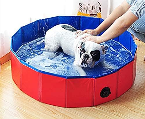 Сгъваем басейн за домашни любимци, за Кучета - Басейн за домашни любимци, открит Плувен Басейн Преносим PVC Басейн за Домашни Любимци, Вана