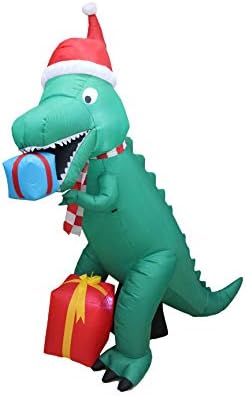 Два комплекта бижута за Коледа и рождения Ден, включително Коледен надуваем динозавър с височина 7 метра, с подарочными кутии