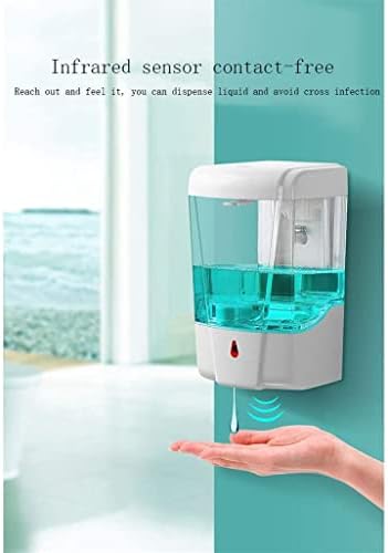 Автоматично дозиране система сапун DVTEL Безконтактен Стенен монтаж Опаковка дезинфектант за ръце е Подходящ за вътрешни Бани, Хотели, Подходящи