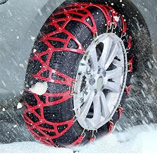 Универсални вериги за сняг за товарни автомобили, Вериги за автомобилни гуми 205/65 R16, против хлъзгане за гуми, Преносими, лесни за монтируемые