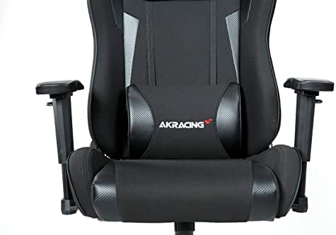 Игралното стол AKRacing AK-EXWIDE-SE-CB, черен въглерод
