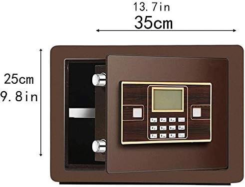Големият електронен цифров сейф за бижута, домашна сигурност -имитация на заключване на сейфа