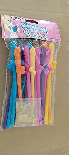 Сламки Сир - Многоцветен опаковка от 20 соломинок с лъскави пайети - идеален за моминско парти, девойка игри, декорации за душата на