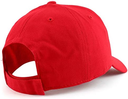 Бейзболна шапка Armycrew с тънка Червена Линия, Нашивка с Флага на САЩ, Младежки Размер, Памучен Структурна бейзболна шапка