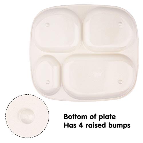 За улесняване на Набор от детски чинии, Детски Прибори за хранене за Организирана чинии за хранене на малки деца, Не съдържа BPA, е