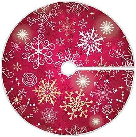 Декорация на Поли във формата на Коледно ALAZA, едно Малко Бижу под формата на Мини-Поли във формата на коледно дърво 35,4 Инча с Червено