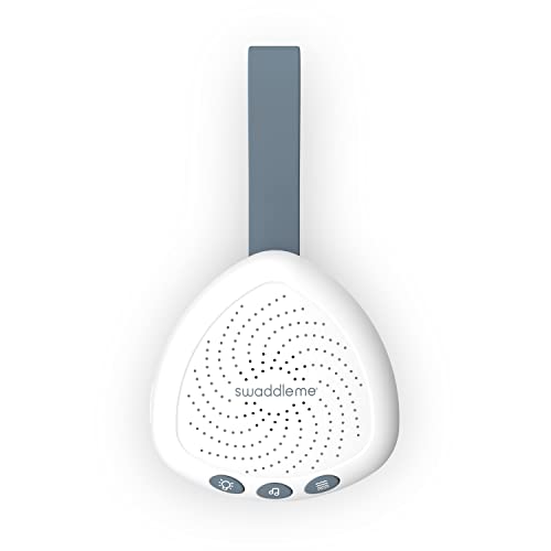 SwaddleMe от Ingenuity Успокоява и Вибрира – Преносима Звукова Машина и Залъгалка за Бебето