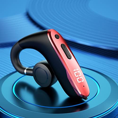 BZUQET Безжични Bluetooth Слушалки с едно Ухо Bluetooth 5 2 Led Дисплей Проводимост стерео слушалки Спортен Слушалка За Шофиране