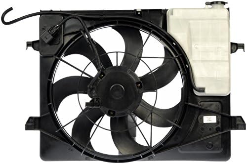Вентилатор за охлаждане на двигателя Dorman 621-497 в събирането е Съвместим с Някои модели на Kia
