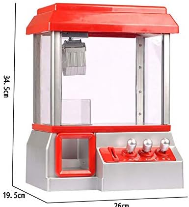 Мини-Аркаден автомат Xiangtat Large Claw Toy Grabber със светлини и звуци - Електронна Играчка машина с ноктите си, анимация, автентични