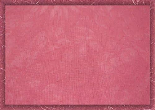 Плат Aida Ръчно рисувани 16 Count, Бродирани на кръстат бод - 58 x 58 - Ягода ласкател, Тъмно розово