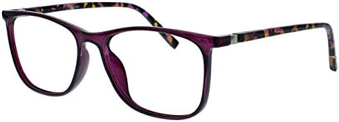OPULIZE Arc, 2 опаковки, големи очила за четене, мъжки, женски, черно-кафяв модел RR66-12