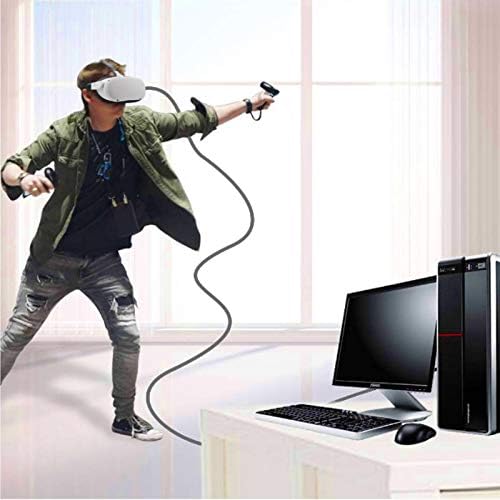 Свързване на кабел за Oculus Quest 2, Ред за предаване на данни VR с усилване на сигнала, Високоскоростен Пренос на данни