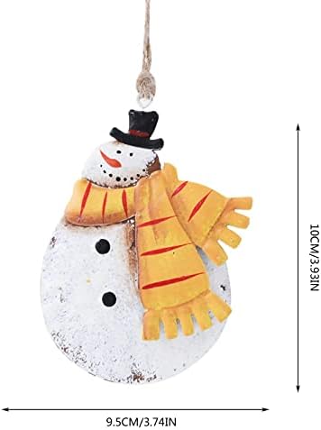 Кристални Мъниста 12 инча Коледна Украса Творчески Снежен човек Старецът Коледно Дърво Окачване Еловая Венец с Прозрачни Светлини