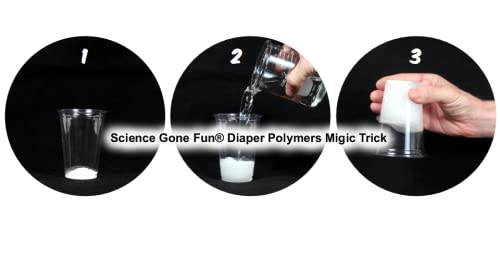 Научно-образователни продукти - Суперабсорбирующий полимер за памперси 1 Килограм полиакрилата натрий - Един килограм модели