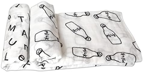 Муслиновые скъпа промяна одеяла DREAMY БЕБЕТА – 2 опаковки, одеало за новородено, с размери 47 х инча, Благородна обвивка от бамбук