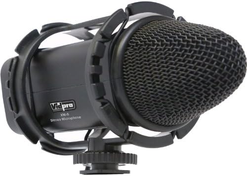 Стереоконденсаторный микрофон Vidpro XM-S с Неясни ветрозащитным устройство