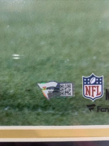 Фанатици Стийлърс с автограф Наджи Харис в рамка за снимки 16x20 - Снимки NFL с автограф