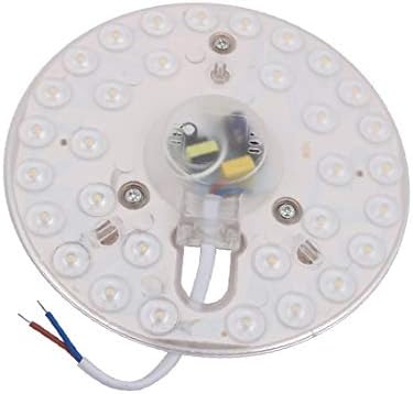 X-DREE AC185-265V 16 Watt led лампа с кръгла форма, вентилатор на оптични лещи 32-LED 6500K (AC185-265) 16 Watt led лампа за осветяване на