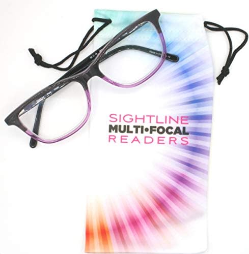 Sightline Париж Прогресивно Многофокусные Очила За четене Премиум-клас В Ацетатна Рамки С AR покритие Лещи за Засаждане