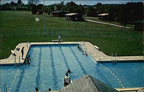 Camp Kern, Дейтън YMCA Дейтън, Охайо Оригиналната Реколта Картичка 1964 г.