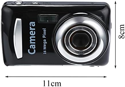 16-Мегапикселова Цифрова Камера с дълъг Фокус, HD 2,4-Инчов LCD Екран Цифрово Увеличение със Защита От Разклащане Разпознаване
