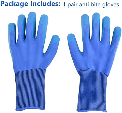 Ръкавици за работа с Хомяком WCDJOMOP, Защитени От Ухапване на Малките домашни любимци, Дъвчащи Защитни Ръкавици със защита от Надраскване,