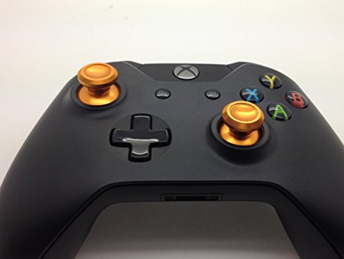 E-МОДИФИКАЦИИ GAMING® Изработени по поръчка, Метални Златна Аналогов дръжка за палеца за контролера на Xbox One