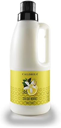 Течен омекотител за тъкани Caldrea, от растителен произход, Помага за премахване на статичното напрежение и бръчки, С аромат,